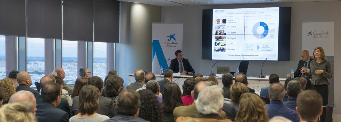 La Torre Sevilla acoge un encuentro de accionistas de CaixaBank