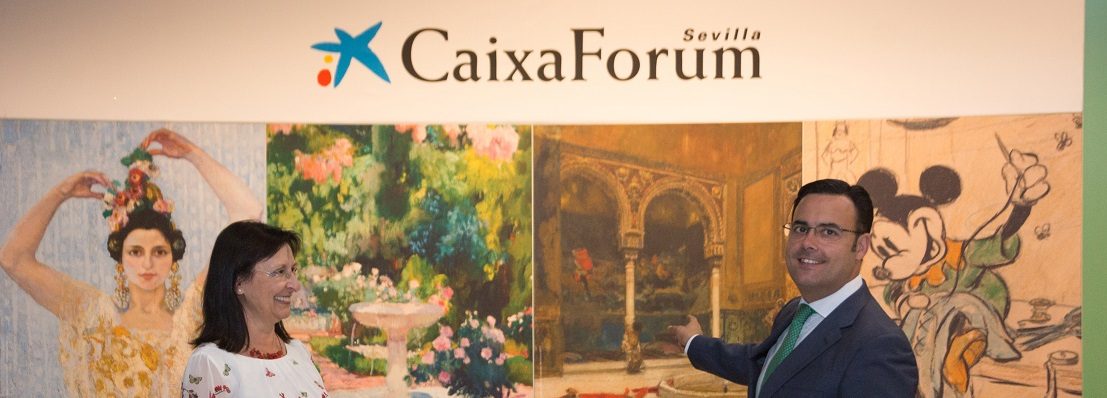 El mundo mágico de Disney, los jardines de Sorolla y el imaginario de Fortuny llenarán las salas de CaixaForum Sevilla este 2017