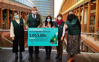 El Centro Comercial TORRE SEVILLA y la AECC recaudan más de 3.000 euros durante la campaña de Navidad 